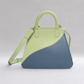 Ivy Colorblock Vegan Top Handle Bag