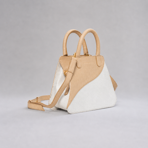 Ivy Colorblock Vegan Top Handle Bag