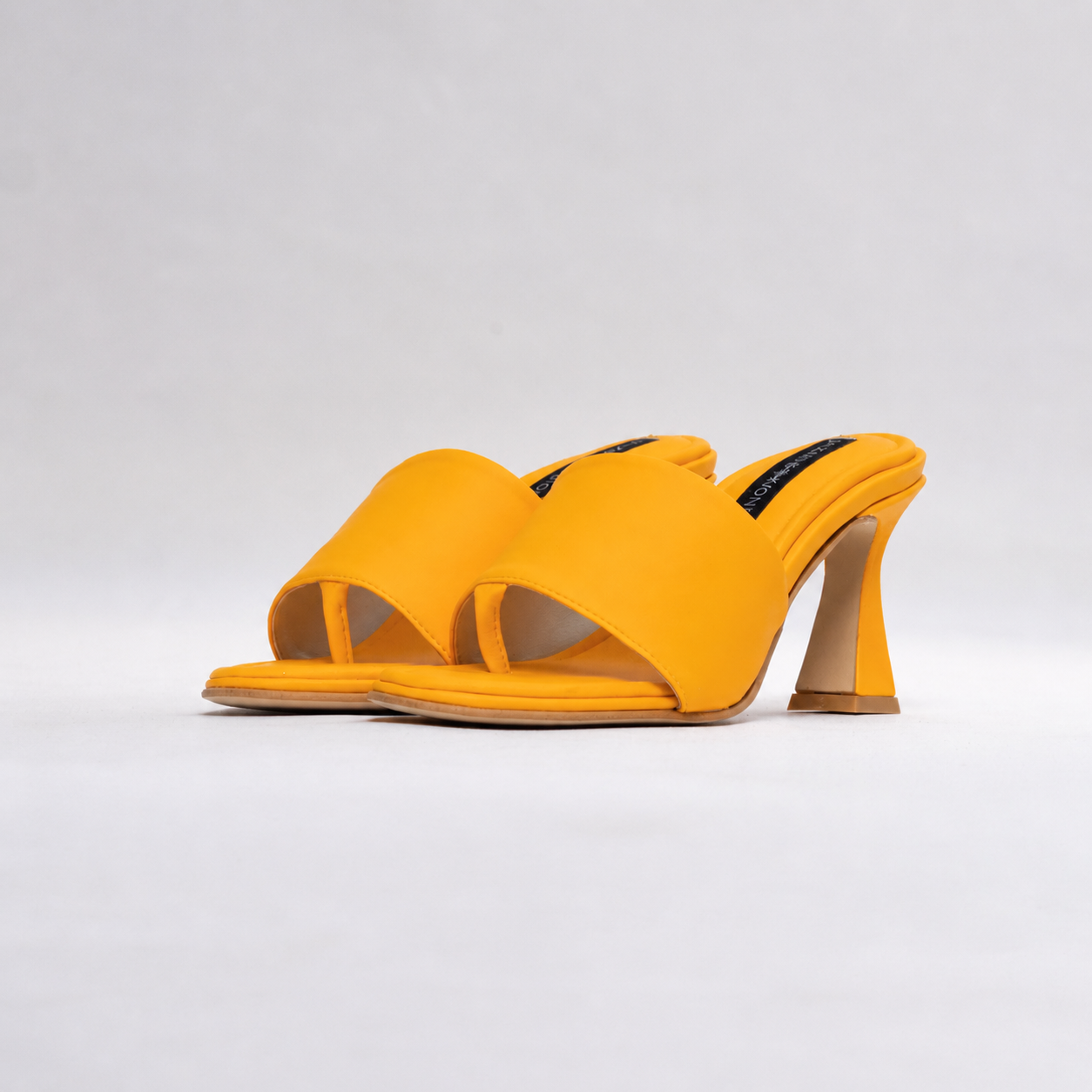 Iris Sculpted Vegan Block Heel Sandal 76mm