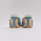 Iris Sculpted Vegan Block Heel Sandal 76mm
