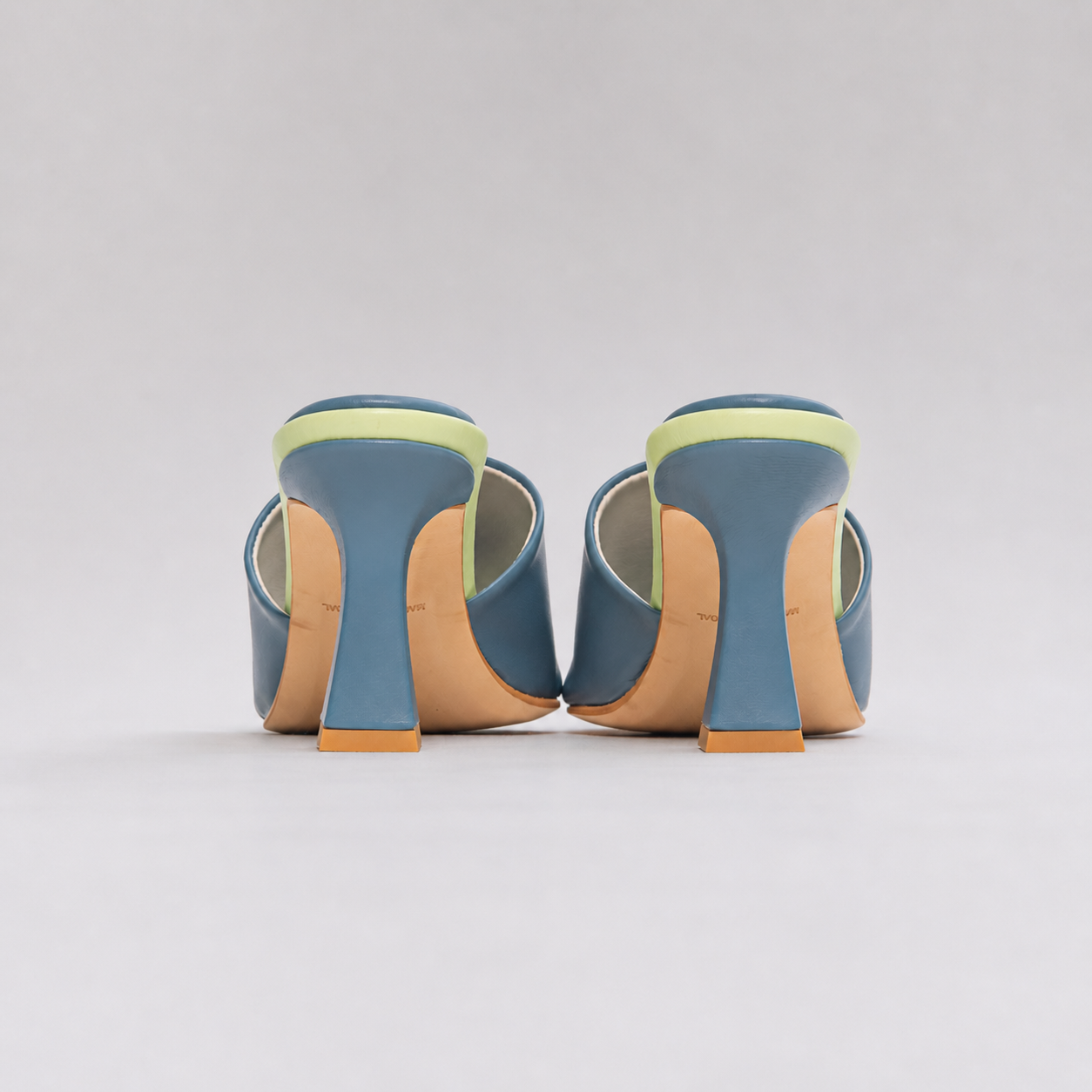 Iris Sculpted Vegan Block Heel Sandal 76mm