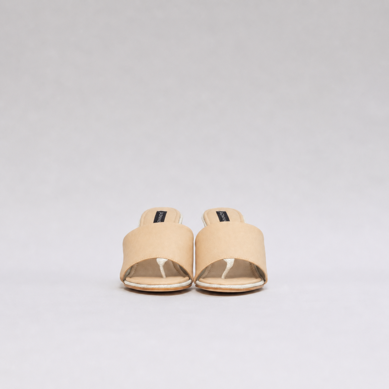 Iris Sculpted Vegan Block Heel Sandal 76mm
