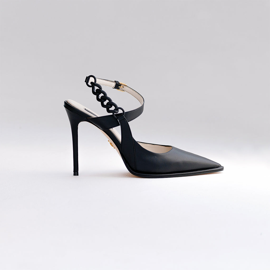 Daisie Ankle-Strap Vegan Pump 105mm