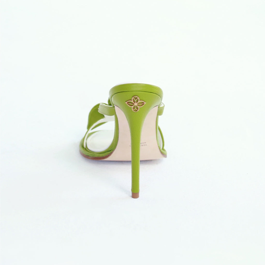 Zinnia Flower-Detail Stiletto Sandal 105mm