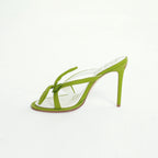 Zinnia Flower-Detail Stiletto Sandal 105mm