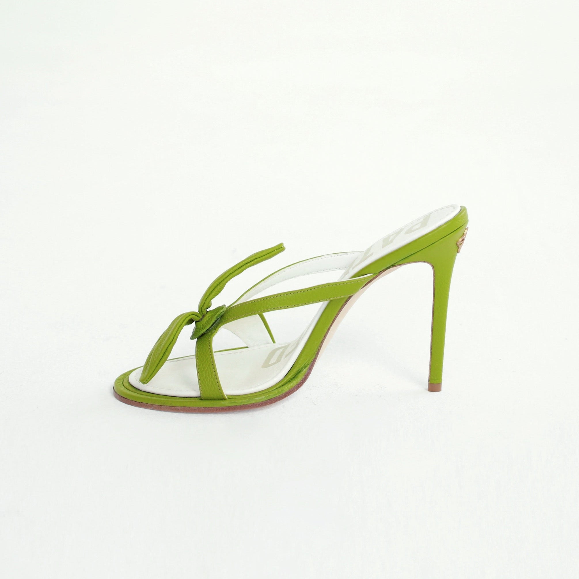 Zinnia Flower-Detail Stiletto Sandal 105mm